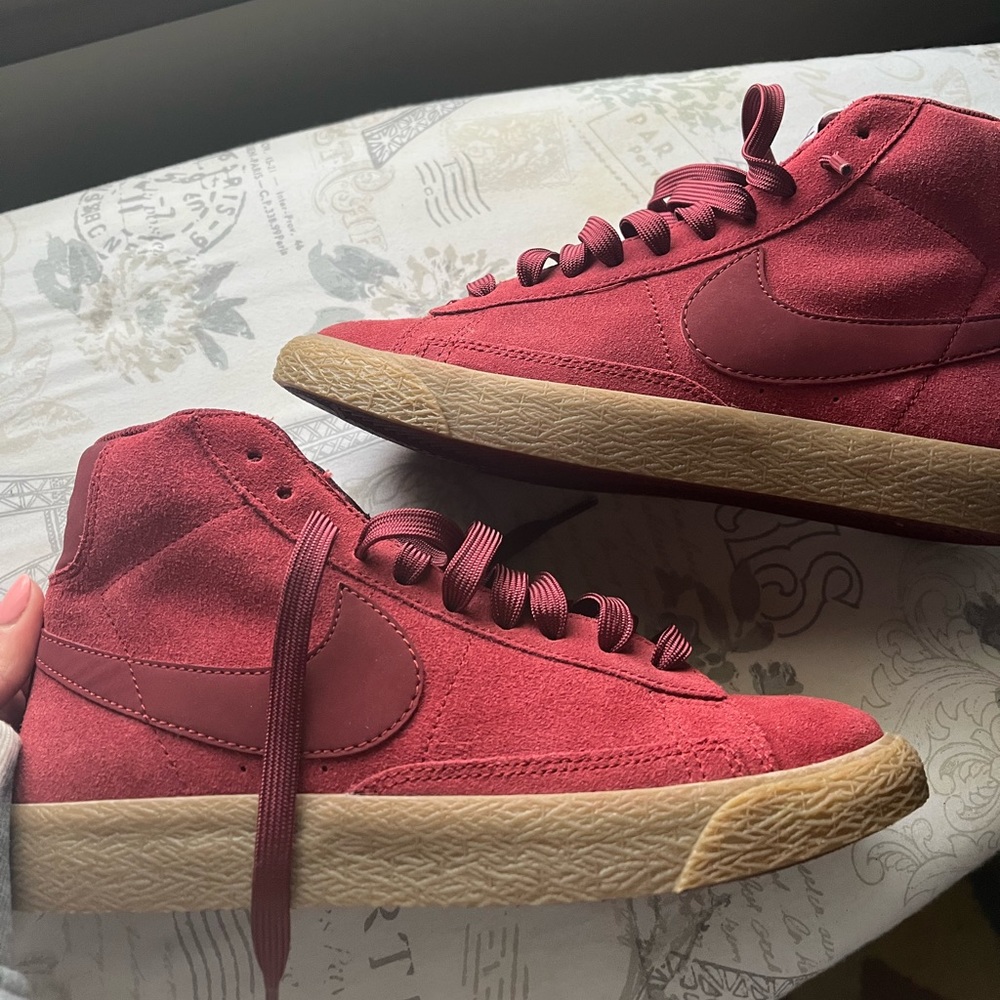 Nike Maroon Hightops